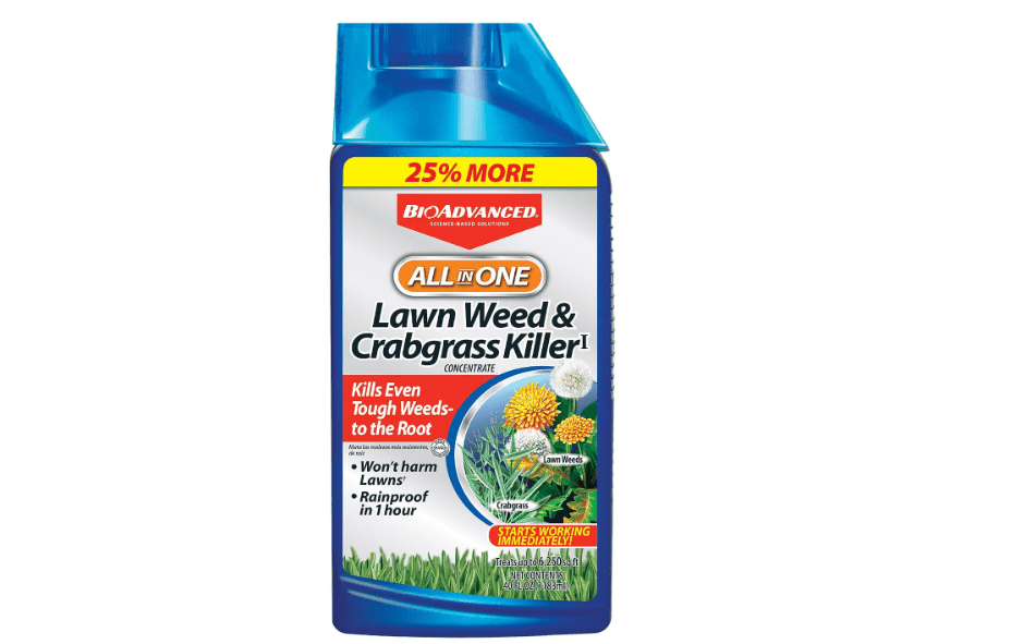 BioAdvanced All-In-One Lawn Weed and Crabgrass Killer I, Concentrate