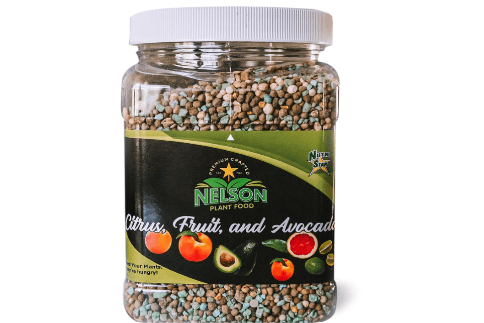 Nelson - Citrus Fruit & Avocado Tree Plant Food for In-Ground, Containers, & Patios, Granular Fertilizer, NutriStar