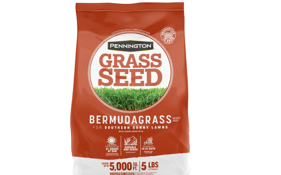 Pennington Bermudagrass Grass Seeds for Lawn, 5 lb | Bermuda seed for southern lawns, full sun grass seed with improved cold tolerance and fewer clipping