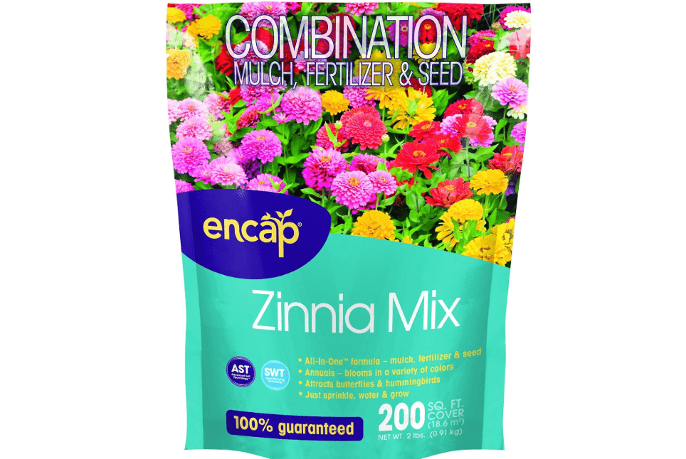 Encap 10806-6 Zinnia Cut Flower Mix, 2 Pounds