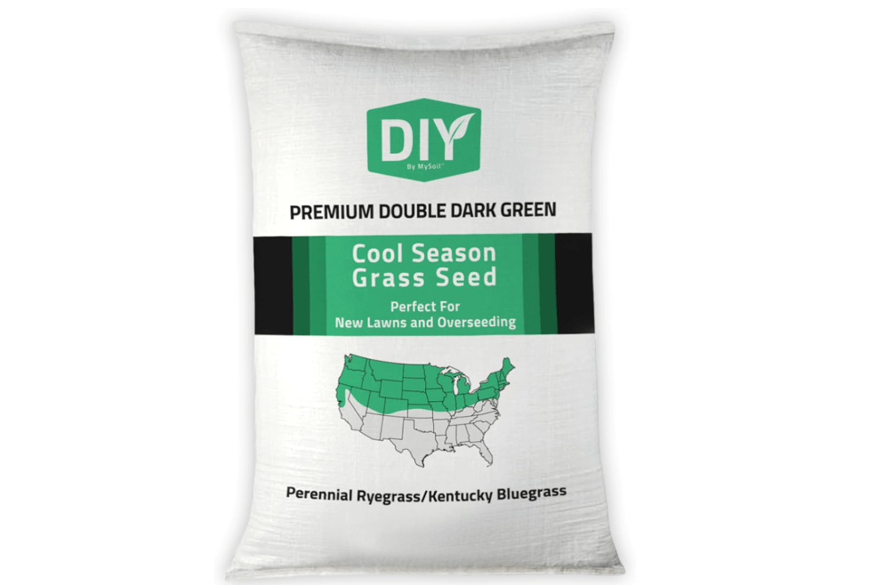 DIY Premium Double Dark Green Cool Season Grass Seed (KBG & PRG Blend