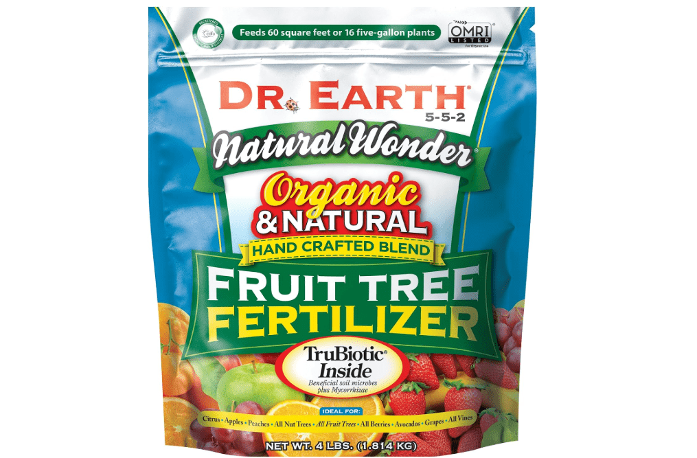 Dr. Earth Natural Wonder Organic Fruit Tree Fertilizer - 4lb 5-5-2