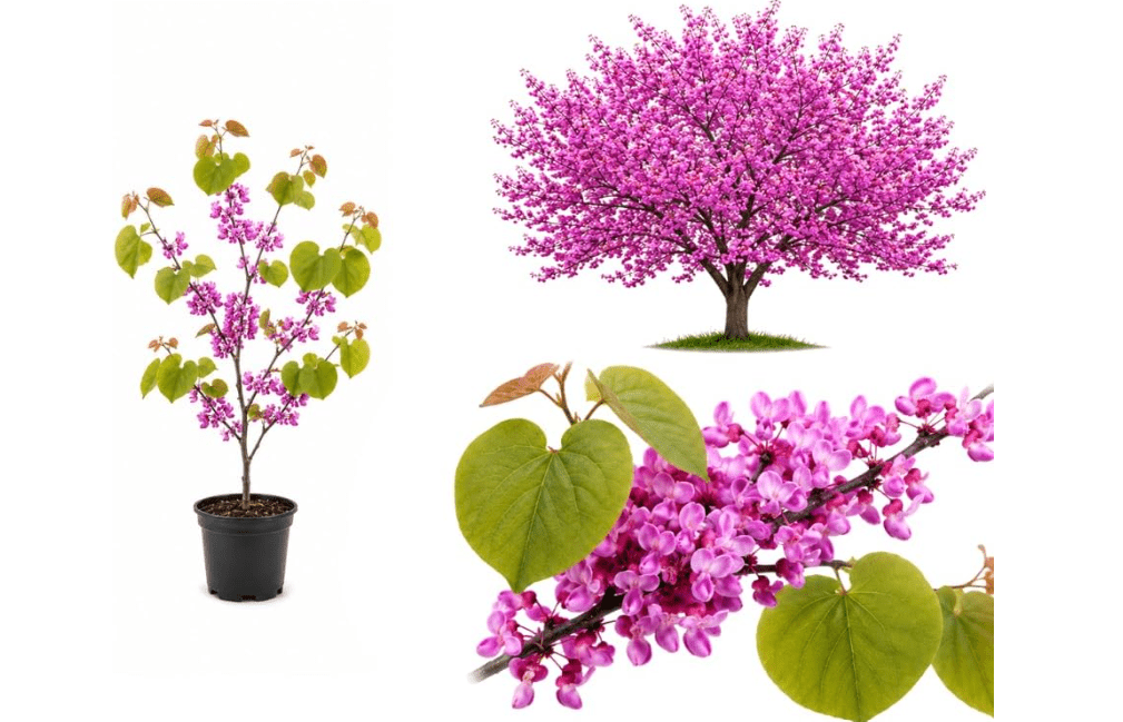 
Live Eastern Redbud Tree for Planting, 12-18 Inch Tall in Quart Pot, Beautiful Ornamental Redbud for Home, Garden, Yard & Outdoor Landscaping