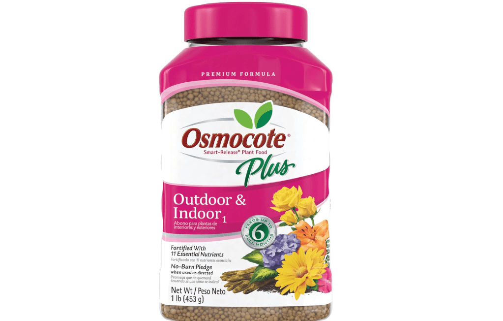 Osmocote Smart-Release Plant Food Plus Outdoor & Indoor, 1 lb. | Granular, Continuous Release Plant Fertilizer with 11 Essential Nutrients