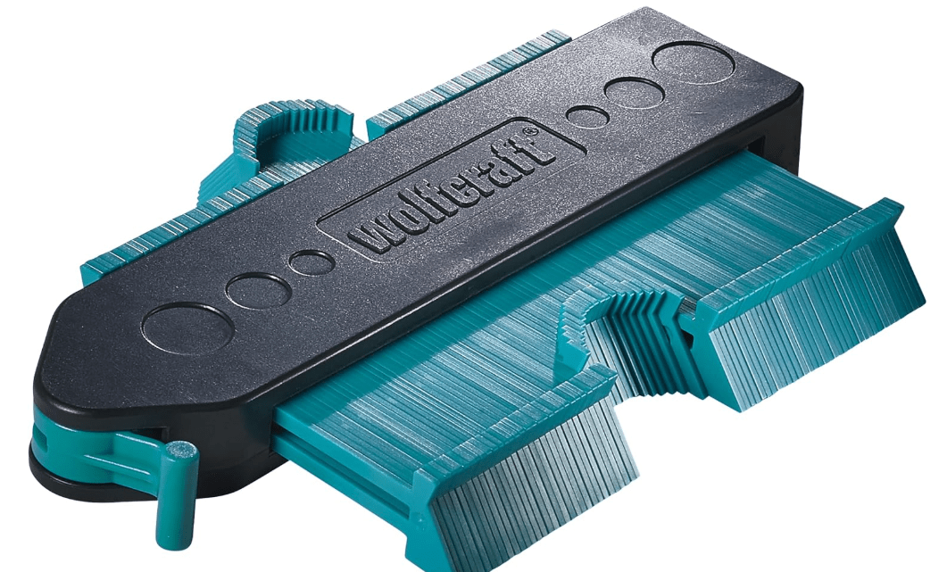 Wolfcraft 6949000 Konturenlehre Schwarz