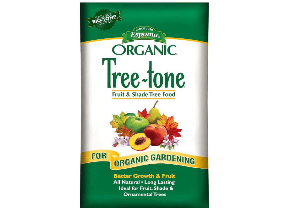Espoma Organic Tree-Tone 6-3-2 Natural & Organic Fertilizer and Plant Food; 36 lb. Bag; Organic Fertilizer for All Trees. Use for Fruit Trees Like Peach