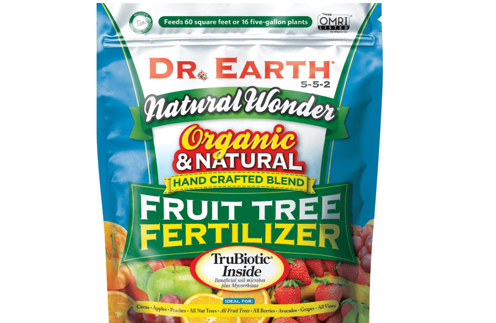 Dr. Earth Natural Wonder Organic Fruit Tree Fertilizer - 4lb 5-5-2