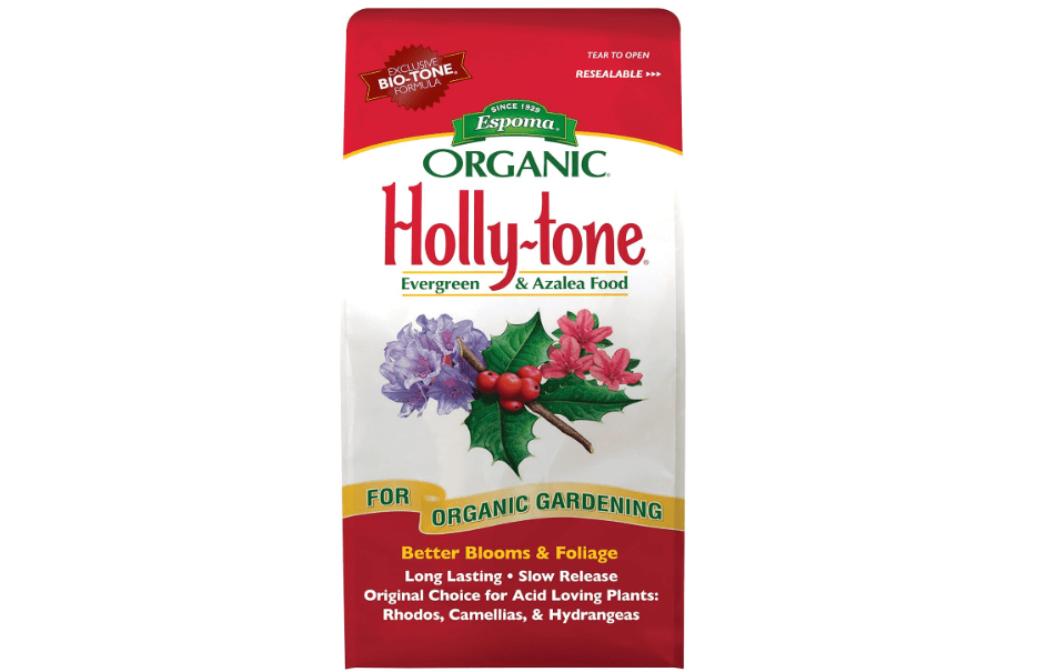 Espoma Organic Holly-tone 4-3-4 Natural & Organic Evergreen & Azalea Plant Food; 4 lb. Bag; The Original & Best Fertilizer