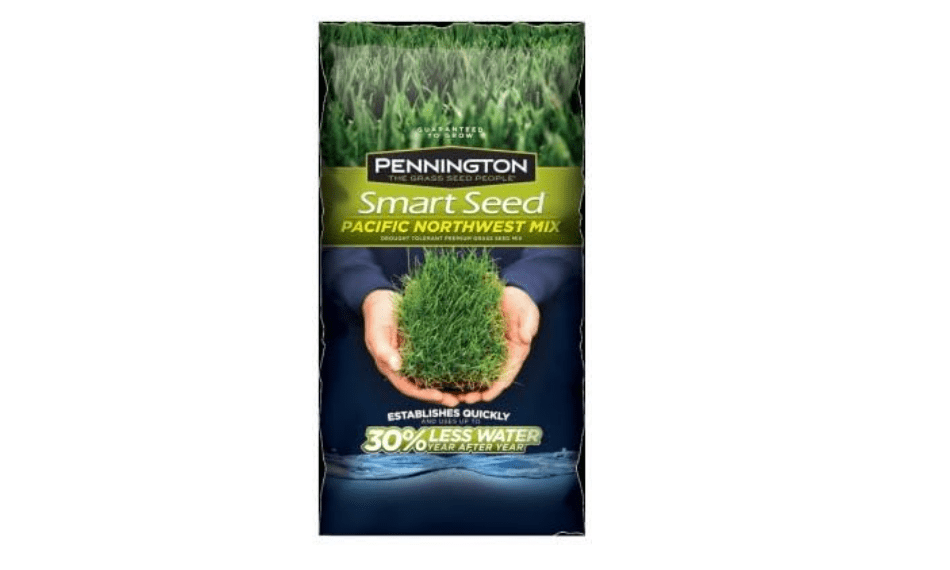 Pennington Seed 100526646 Smart Seed Grass Seed Mix, Pacific Northwest Blend, 3-Lb. - Quantity