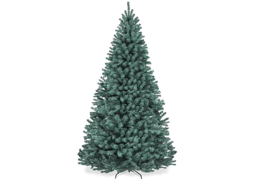 
Best Choice Products Artificial Christmas Tree, 7.5ft Premium Unlit Realistic Spruce Holiday Décor w/Dense Branches, Metal Base