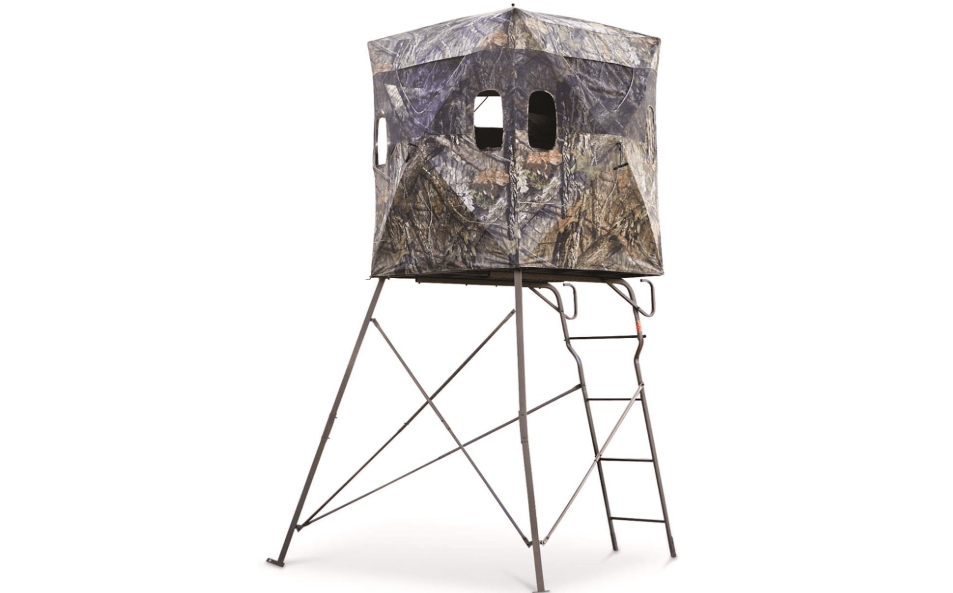 
Guide Gear 6 Foot Tripod Hunting Tower Blind, 2-Man Stand Elevated, Hunting Gear Equipment