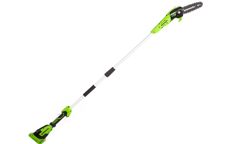 Greenworks 40V 8 inch Cordless Pole Saw Battery and Charger Not Included