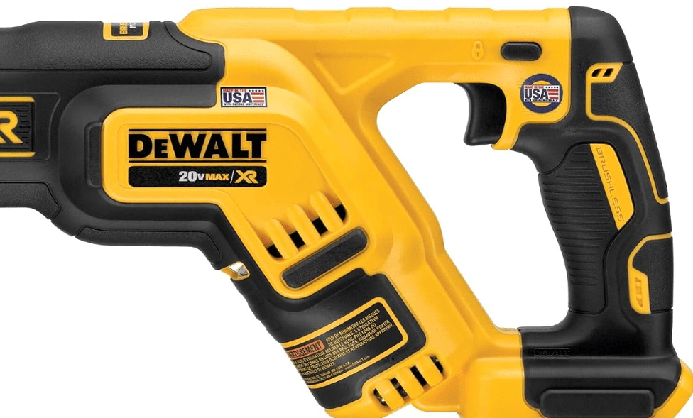 DEWALT 20V MAX XR Reciprocating Saw Cordless, Brushless, Compact,Variable Speed, Pivoting Head, LED Ligh