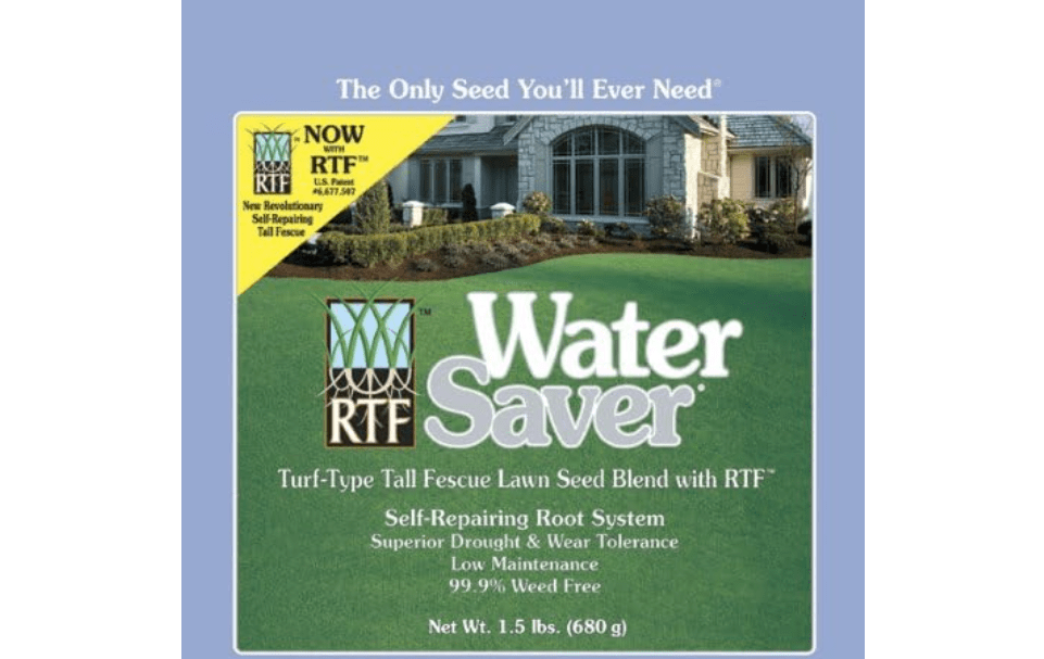 Barenbrug 0-53909-11308-1 Water Saver Grass Lawn Seed Mixture with Turf Type Tall Fescue a