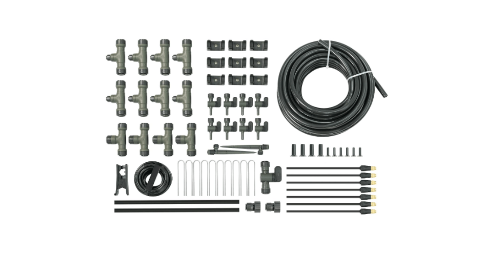 
Vego Garden Irrigation Kit - Drip Irrigation System for Raised Garden Beds, Efficient Watering Solution for Vegetables, Flowers, and Plants