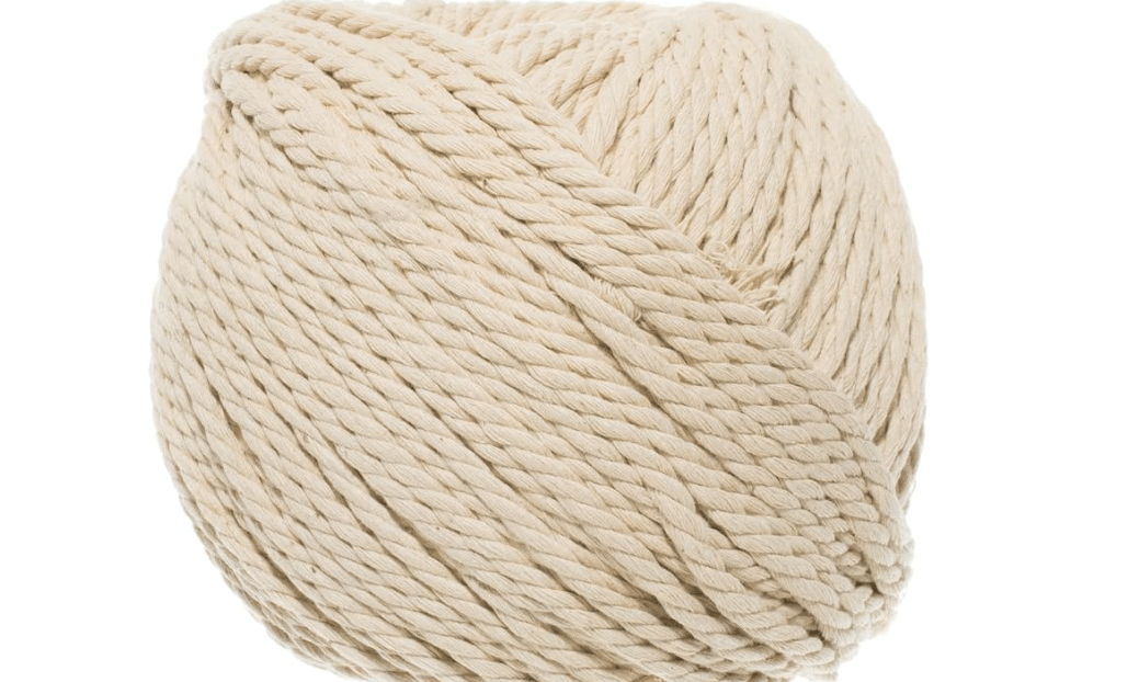 100% Natural Cotton Rope - (1/6 Inch x 262 Feet)