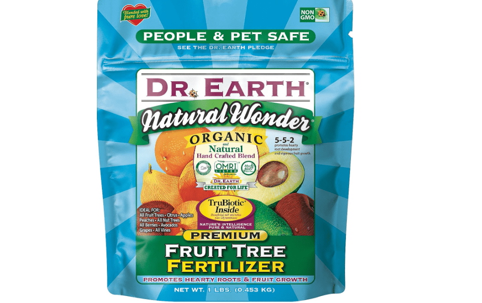 Dr. Earth 70656 1 lb 5-5-2 MINIS Natural Wonder Fruit Tree Fertilizer