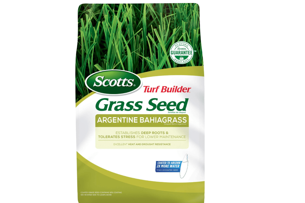 Scotts Turf Builder Grass Seed Argentine Bahiagrass, 5 lbs. | Excellent Heat & Drought Resistance