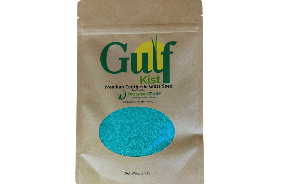 Centipede Grass Seed for a Dense Green Lawn, NO Mulch, 1 lb Coated Seeds, Sun and Moderate Shade Tolerant Lawn Seeding and Turf Patch Repair, Southern