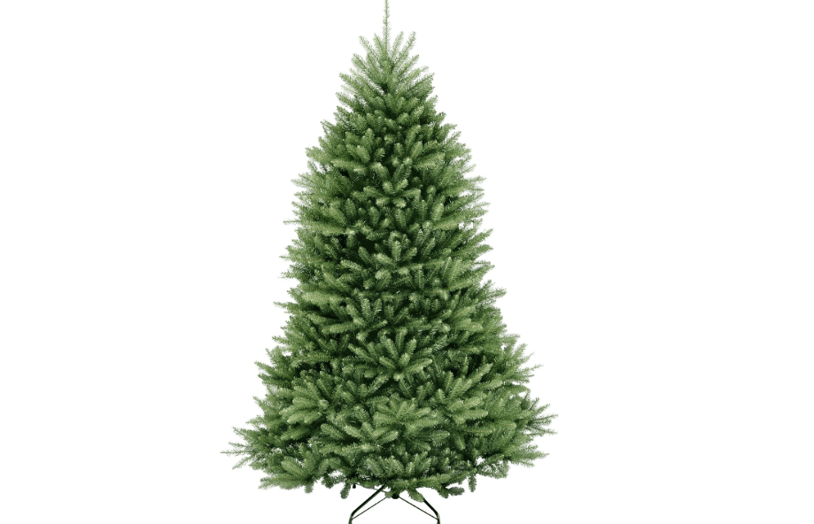 
National Tree Company 7.5ft Unlit Dunhill Fir Artificial Christmas Tree | 2,514 Tips, Includes Stand