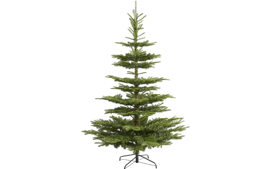 
Nearly Natural 7.5 ft Artificial Washington Spruce Christmas Tree for Home | Boasts 1325 Lush Easy-to-Bend Branches for Ornaments, Sturdy Metal Stand