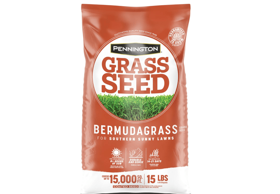 Pennington Bermudagrass Grass Seed, Bermuda Grass Seed, 15 lb | Bermuda seed for southern lawns, full sun grass seed with improved cold tolerance