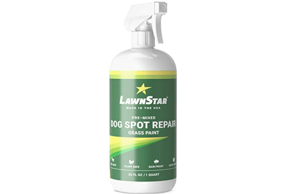 
Dog Spot Repair Grass Paint, Pre-Mixed & Ready to Spray, 32oz | LawnStar Green Grass Spray, Covers Urine Burn Patches on Lawns, Quick Drying,