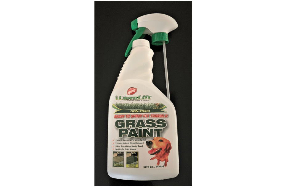 
LawnLift Ready to Spray Lawn Paint, 32 Ounce, Covers up to 100 Spots.