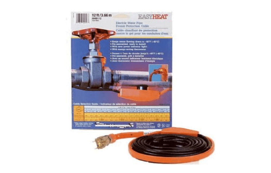 Easy Heat AHB112A 12 ft. Automatic Pipe Heating Cable