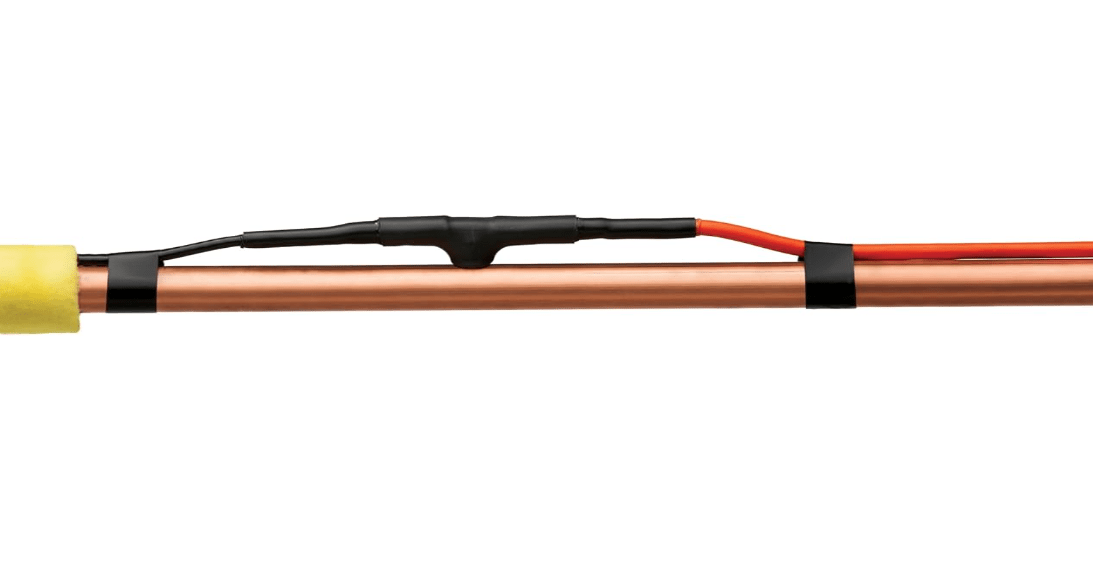 M-D Building Electric Pipe Heating Cable, Freeze Protection, 30ft | Preassembled Rubber Components, Built-In Thermostat Activates 38°F, For Metal
