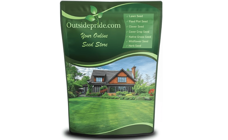 Outsidepride Midnight Kentucky Bluegrass Seed - 5 Lbs. Cold & Drought Tolerant, Sun-Loving Lawn Grass Seed, w/High Traffic Tolerance & Deep