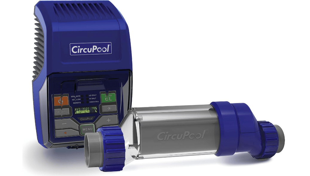  CircuPool RJ45+ Complete Salt Water Chlorination System for Swimming Pools | Titanium Cell & 7 Year Manufacturer Warranty | No DIY Install