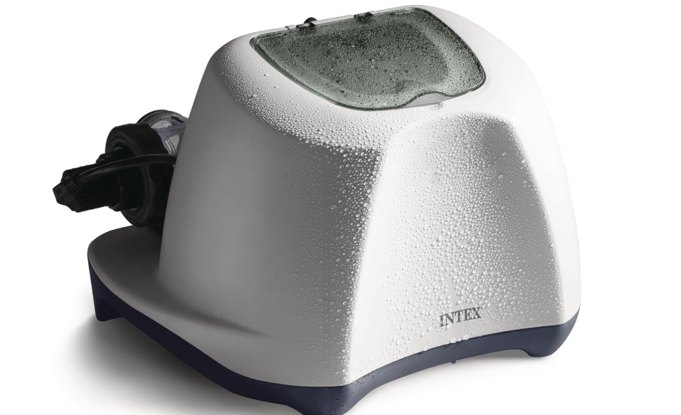 INTEX Krystal Clear QS1200 Saltwater Swimming Pool Chlorine System | 26669EG - For Above Ground Pools up to 15,000 Gal, Pool Cleaner with Automatic Timer