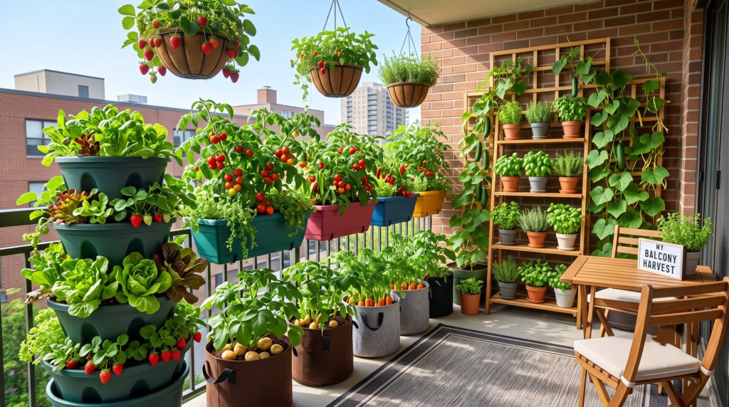 balcony vegetable garden ideas