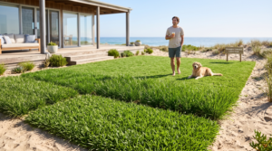 best grass for sandy soil full sun
