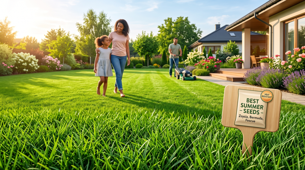best grass to grow in summer