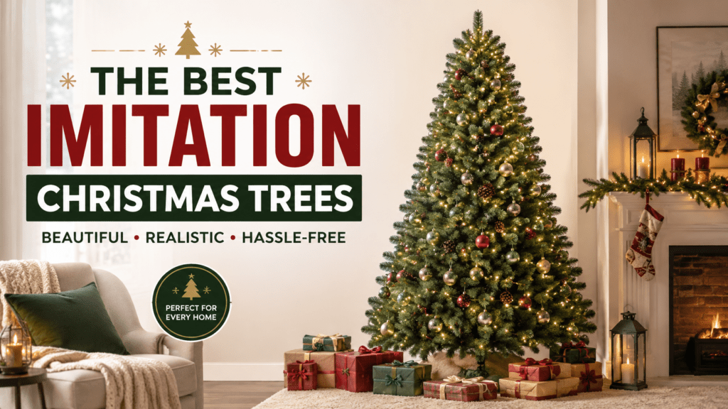 best imitation christmas trees