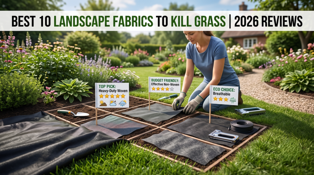 best landscape fabric to kill grass