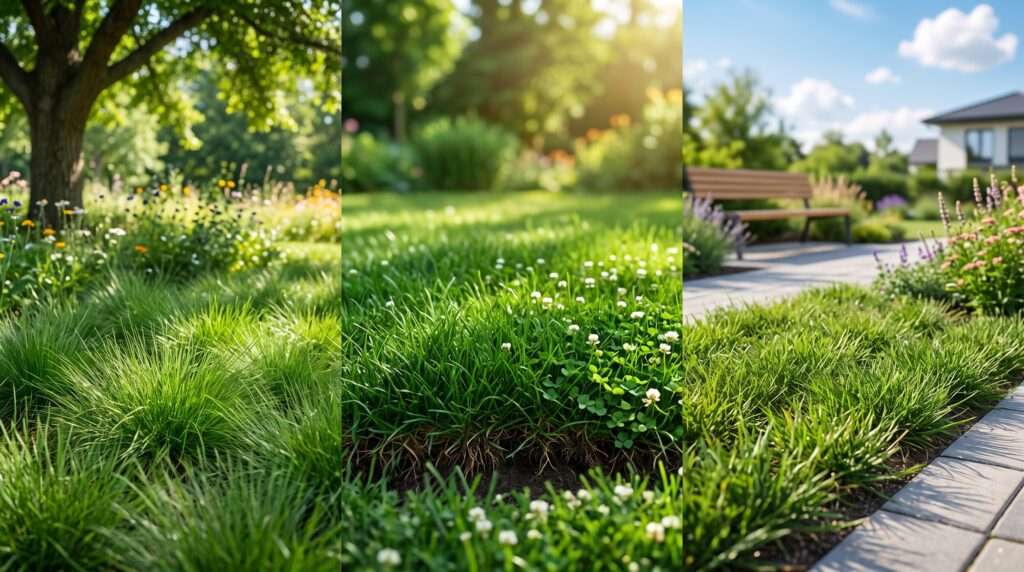 best low maintenance grass