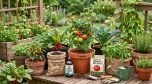best organic fertilizers for container veggies