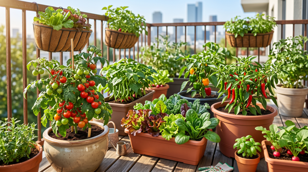 best vegetables for container gardening