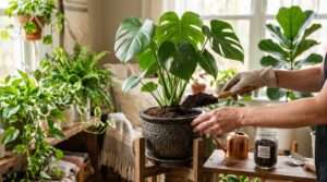compost topdressing for container plants