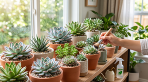 creating a pest-free indoor succulent zone
