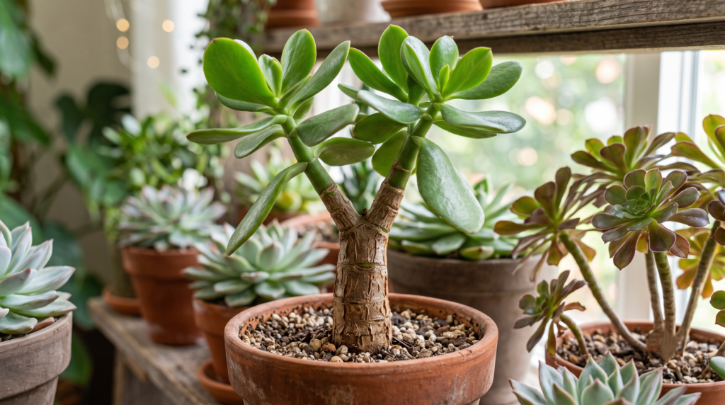 managing corking in older succulents