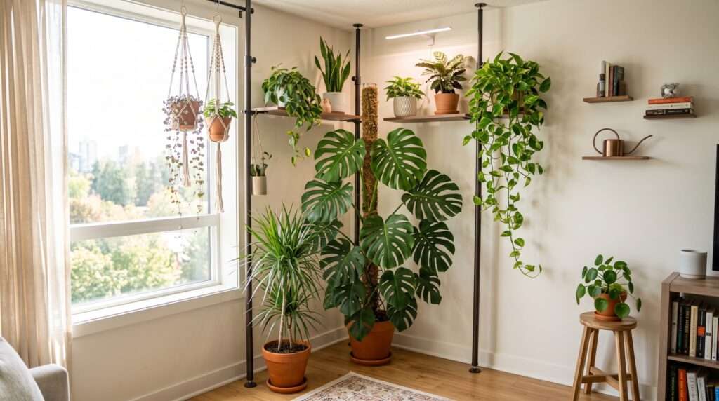 maximizing corner spaces for vertical growth