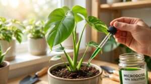 microdosing fertilizer for consistent growth