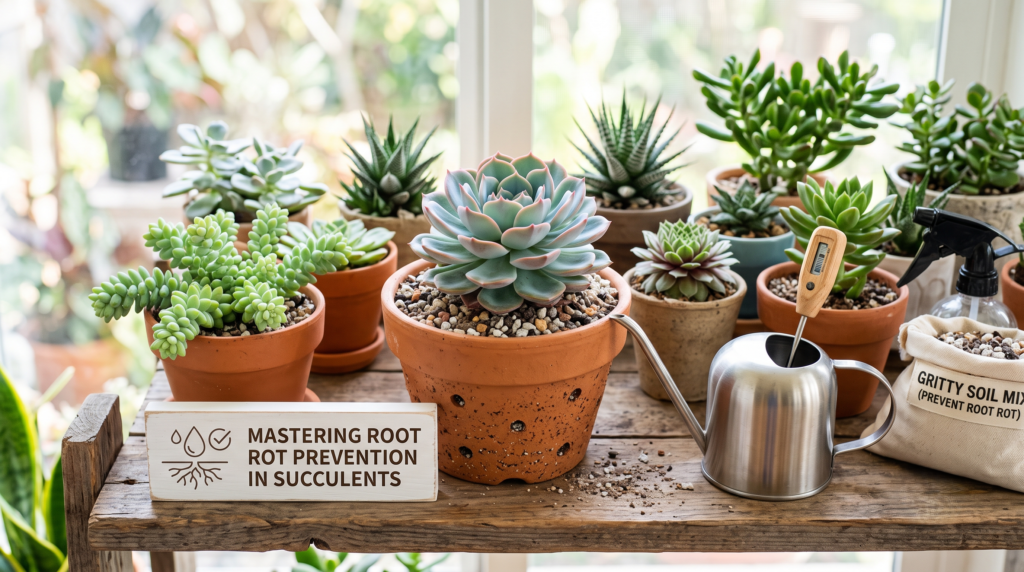 root rot prevention in succulents