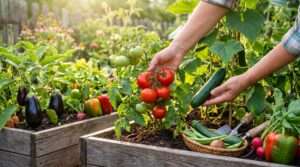 signs your vegetables are ready to pick