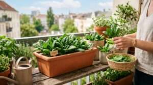spinach in small containers guide