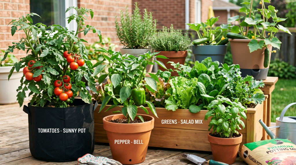 top 5 mistakes in container vegetable gardening